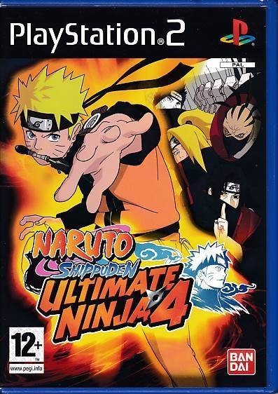 Naruto Shippuden Ultimate Ninja 4 - PS2 (B Grade) (Genbrug)